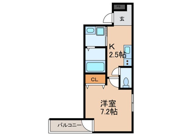 フジパレス平野郷Ⅱ番館の物件間取画像